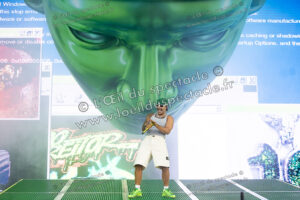 Feid, Main West, Lollapalooza Paris, Hippodrome ParisLongchamp (Paris), 19 juillet 2025, © Alain Leroy / L'Œil du spectacle